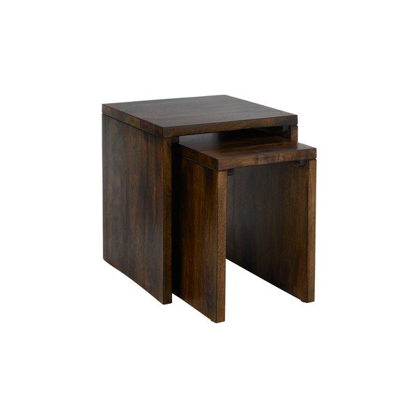 Странична масичка от масивно манго Helle – Ellos Home-image-4
