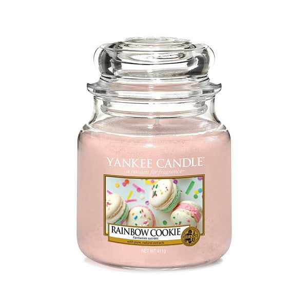 Ароматизирана свещ Rainbow Macaroons, време на горене 65 - 90 часа - Yankee Candle