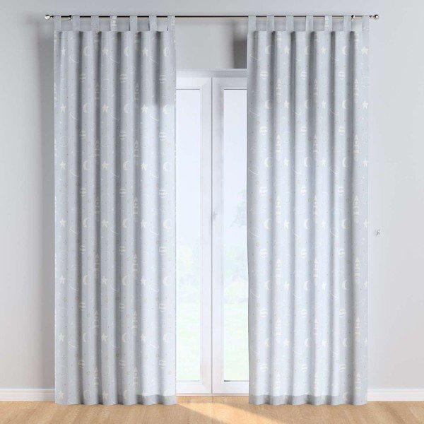 Детска завеса 260x130 cm Magic Collection - Yellow Tipi-image-1