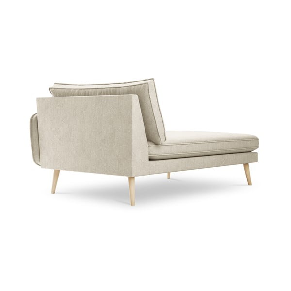 Бежов стол за отдих , десен ъгъл Lento - Kooko Home-image-2