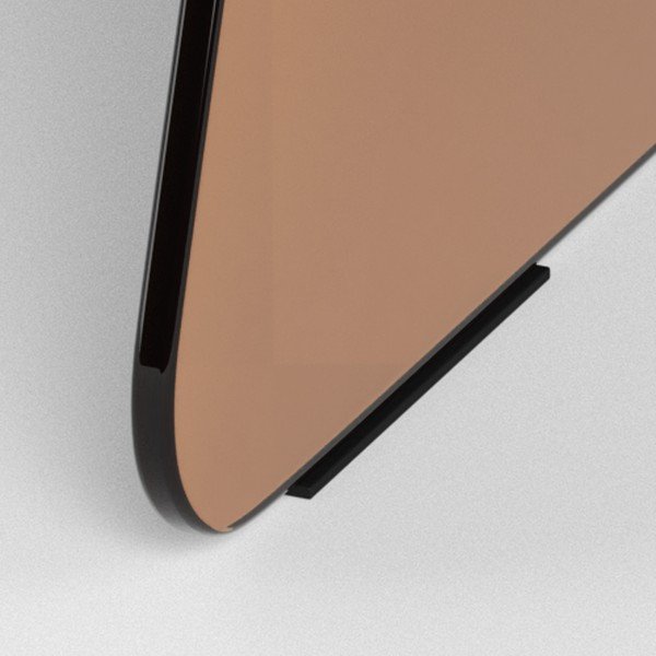 Кафява стъклена кръгла масичка за кафе ø 80 cm Samos – Actona-image-3