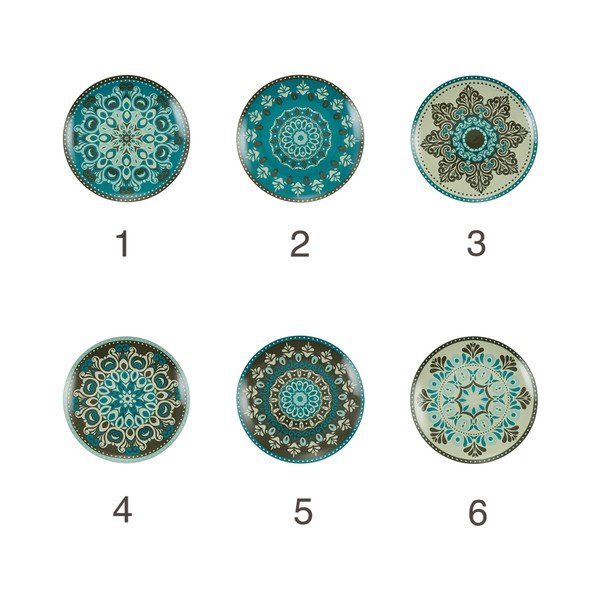 Порцеланови десертни чинии в комплект от 6 броя ø 19 см Cala Jondal - VDE Tivoli 1996-image-2