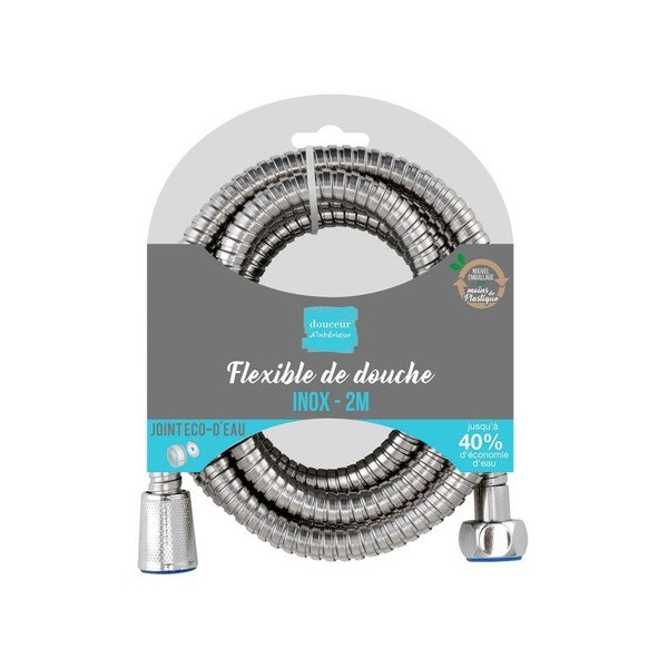 Стоманен душ маркуч Hydro – douceur d'intérieur-image-1