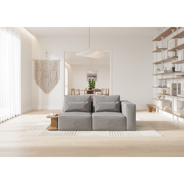 Сив модулен диван Riposo Ottimo – Sit Sit-image-1