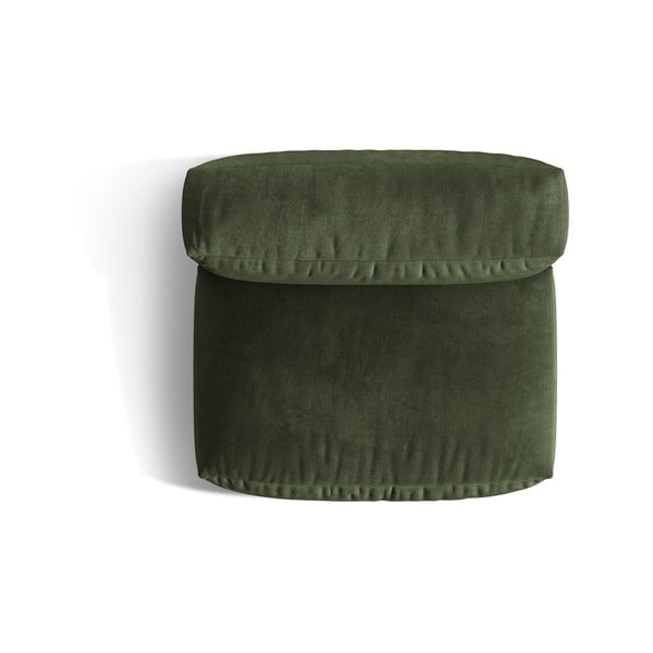 Зелен кадифен модул за диван (среден модул) Martina – Micadoni -image-3