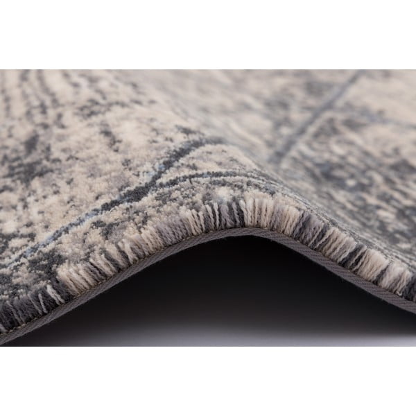 Сив/кремав вълнен килим 200x300 cm Bateja – Agnella-image-1