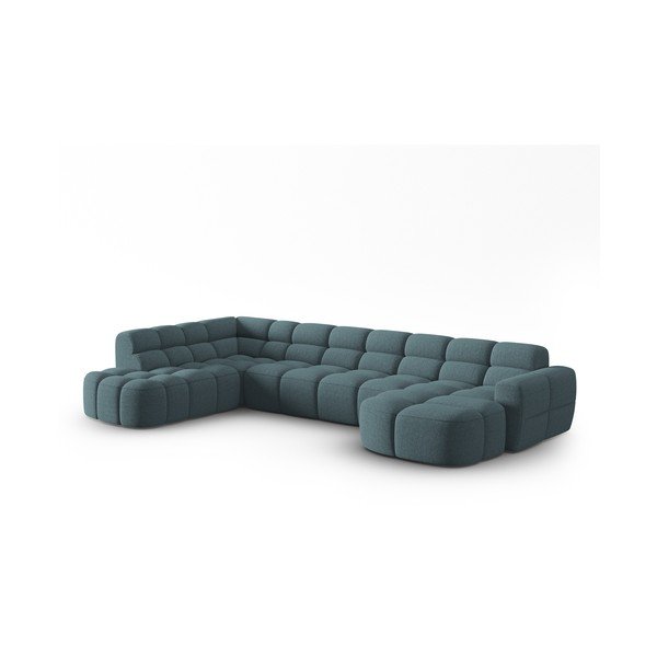 Син ъглов диван Lisa – Micadoni Home-image-2