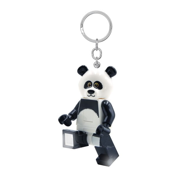Черно-бял ключодържател с фенер Iconic Panda – LEGO®-image-4