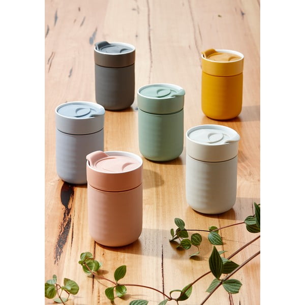 Жълта чаша за пътуване , 260 ml Eco - Ladelle-image-1