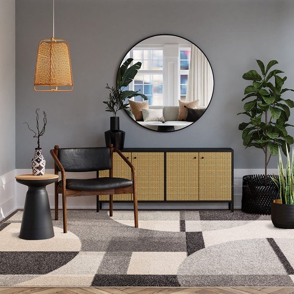 Сив килим 120x170 cm Muse - Asiatic Carpets-image-1