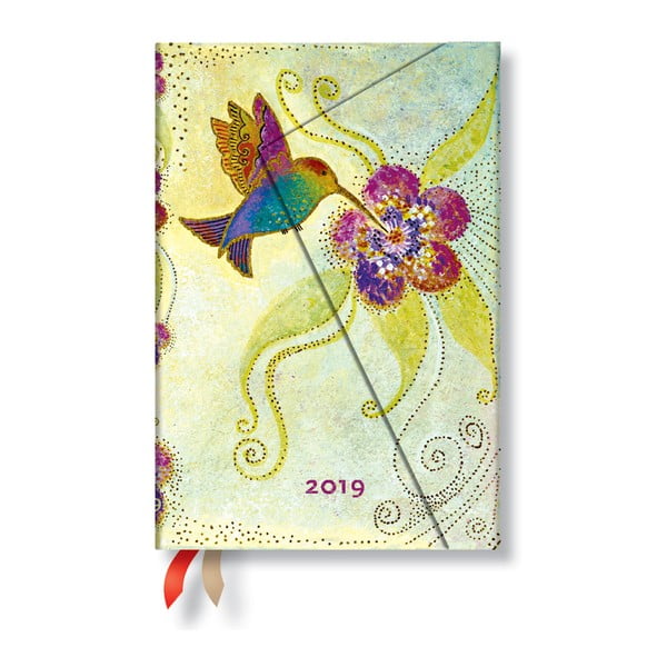 2019 Дневник "Колибри", хоризонтален, 10 x 14 cm - Paperblanks