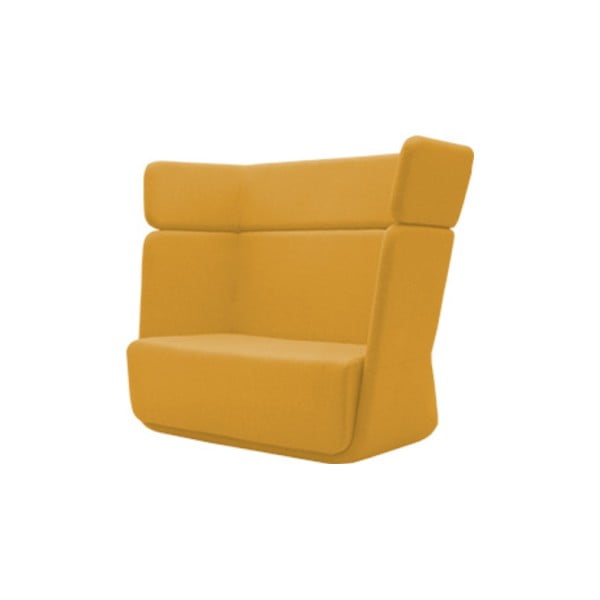 Жълт фотьойл Кошница Eco Cotton Yellow - Softline