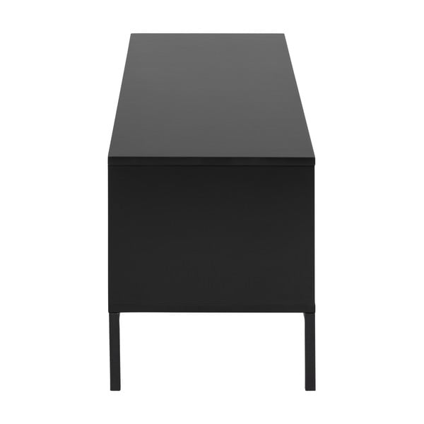 Черна маса за телевизор от декор от ясен 140x45 cm Seaford – Actona-image-4