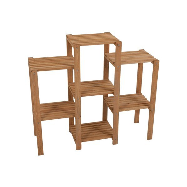 Zahradní dřevěný stojan na květiny ADDU Garden Wooden Shelf