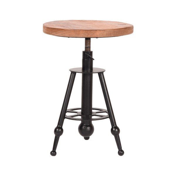 Бар стол от мангово дърво Solid - LABEL51-image-2