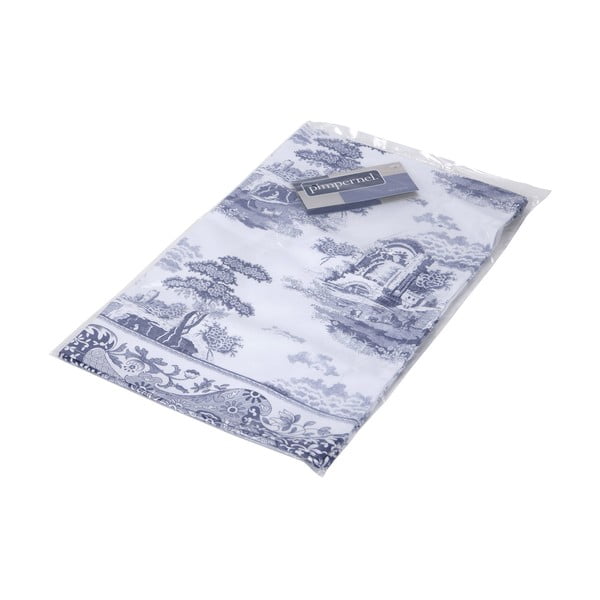 Бяло-синя памучна кухненска кърпа Blue Italian - Spode