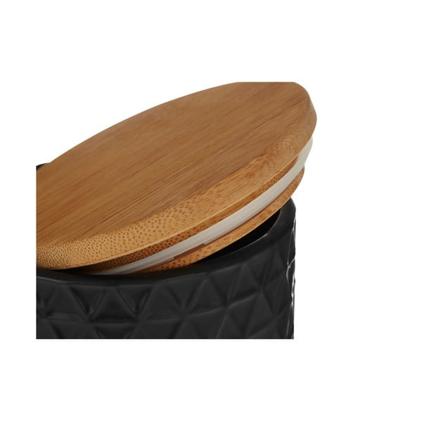 Буркан за храна от бамбук и доломит Geome  - Premier Housewares-image-2