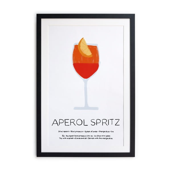 Постер в рамка , 40 x 50 cm Aperol - Really Nice Things