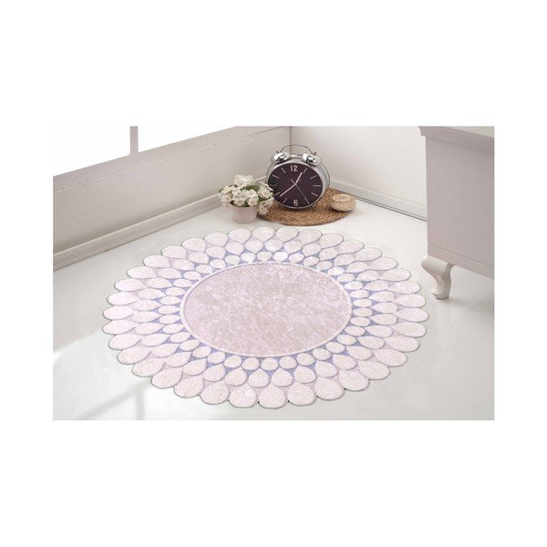 Килим Zinno , ⌀ 80 cm Mavi - Vitaus-image-1