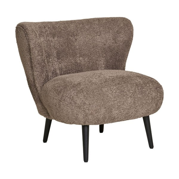 Кафяво кресло от букле Covelo – House Nordic