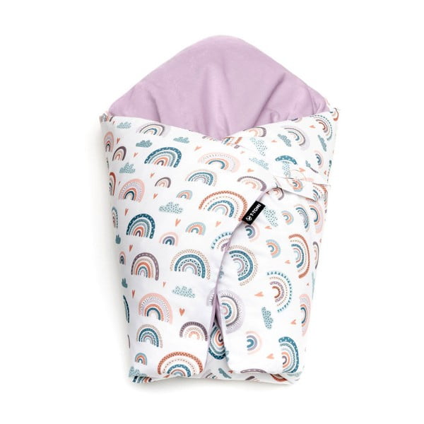 Бебешко одеяло с пълнеж от пера Rainbow – T-TOMI