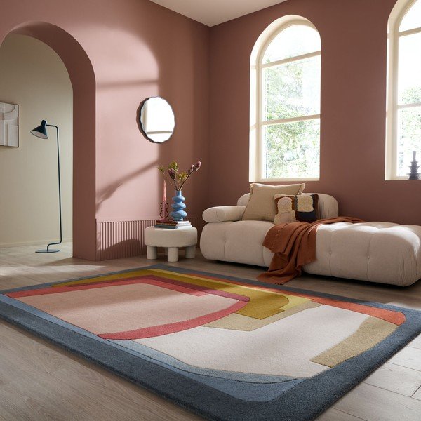 Ръчно изработен вълнен килим 200x290 cm Elwin Wool – Flair Rugs-image-1
