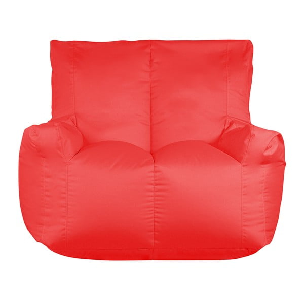 Červený sedací vak pro dva Sit and Chill Coron