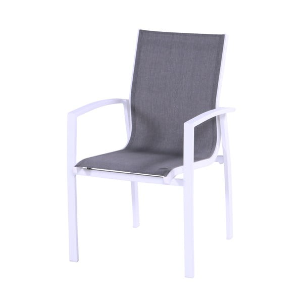 Бяло-сив градински стол Canterbury - Hartman