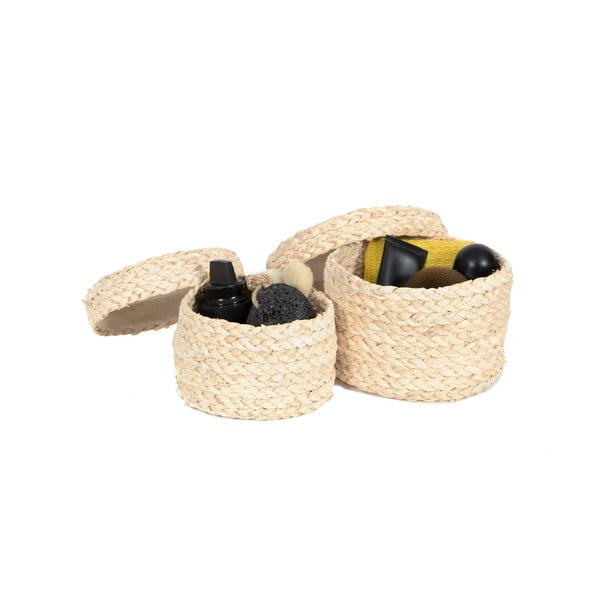 Комплект от 2 кошници за съхранение на царевично въже - Compactor-image-1