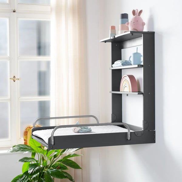 Антрацит висяща маса за преповиване Roba style - Roba-image-4