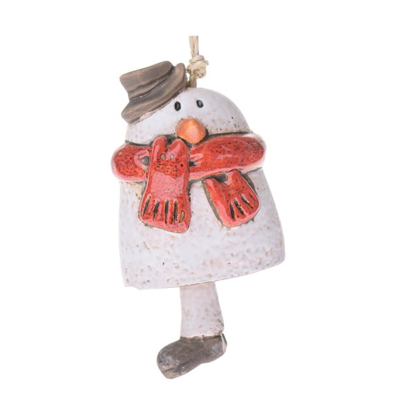 Керамична Коледна украса 10 cm Snowman – Dakls