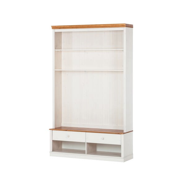 Бял TV комплект от от масивен бор 140x223 cm Anita – Støraa-image-1