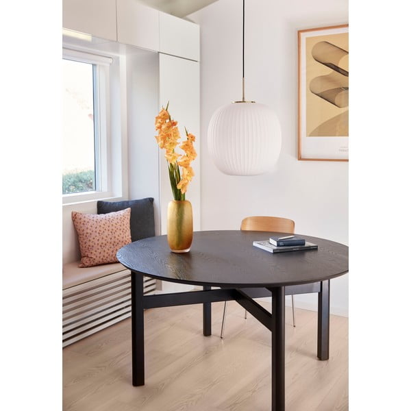 Бежово-розова памучна възглавница Петно, 50 x 50 cm - Hübsch-image-1