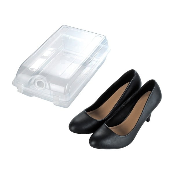 Прозрачна кутия за съхранение на обувки Smart, широчина 19,5 cm - Wenko