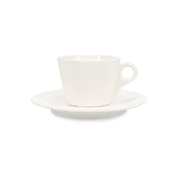 Бяла порцеланова чаша за капучино 160 ml Barista – BonBistro-image-3