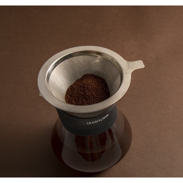 Стъклен chemex с филтър La Cafetiere – Kitchen Craft-image-2