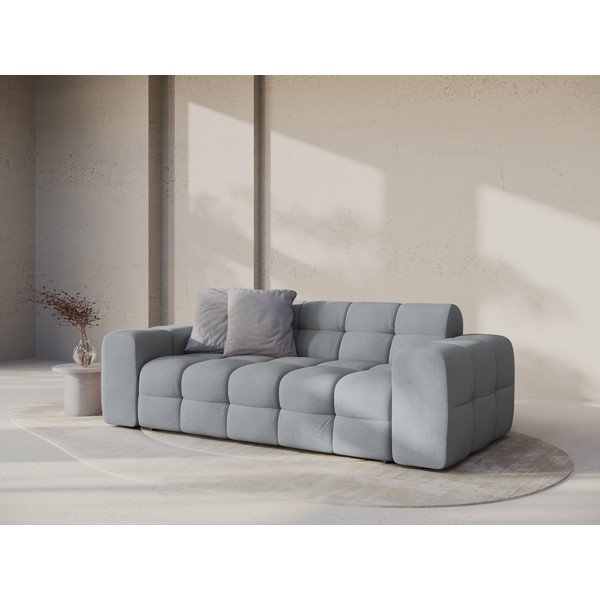 Сив диван 222 cm Kendal – Micadoni -image-1