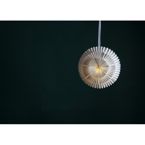 Бяла коледна светлинна украса ø 50 cm Frost - Star Trading-image-4