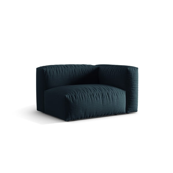 Тъмносин модул за диван (десен ъгъл) Martina – Micadoni Home-image-1