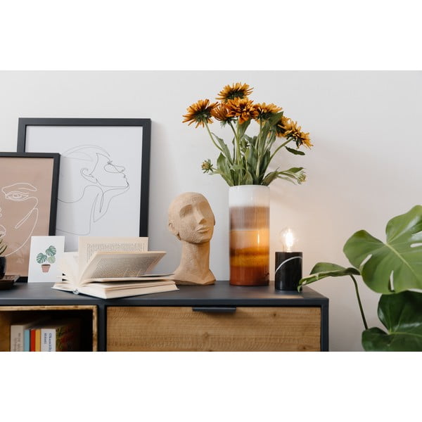 Пясъчнокафява декоративна фигурка Лице, височина 28,4 cm Art - PT LIVING-image-1