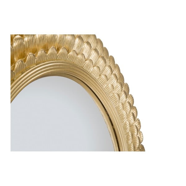 Стенно огледало с желязна рамка Glam Lamin, ⌀ 43 cm - Mauro Ferretti-image-4