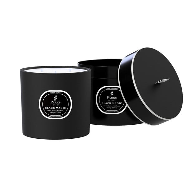 Svíčka Magic Candles, 55 hodin hoření, vůně pačuli, cedru a vetiveru-image-1