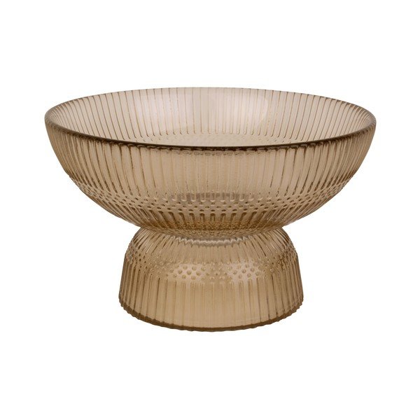 Кафява стъклена купа , ø 20 cm Posh - PT LIVING