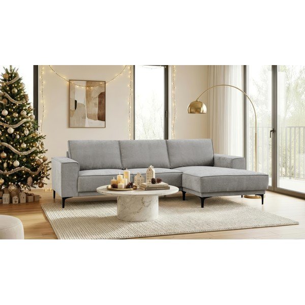 Сив ъглов диван (десен ъгъл) Copenhagen – Scandic-image-2