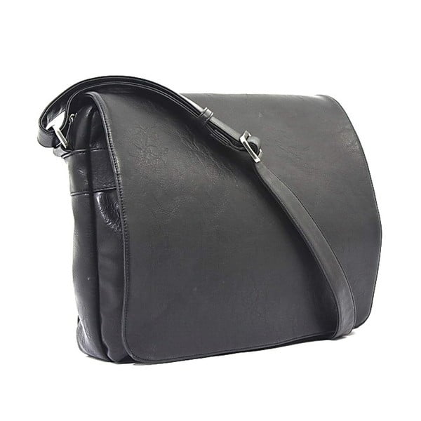 Чанта за лаптоп - черна, 36x29 cm - Bobby Black