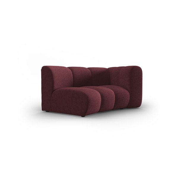Модул за диван в цвят бордо (десен ъгъл) Lupine - Micadoni Home-image-2