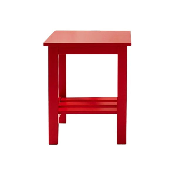 Noční stolek Trend Range, červený