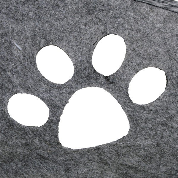 Сиво легло за котка 52x67 cm – Love Story-image-1