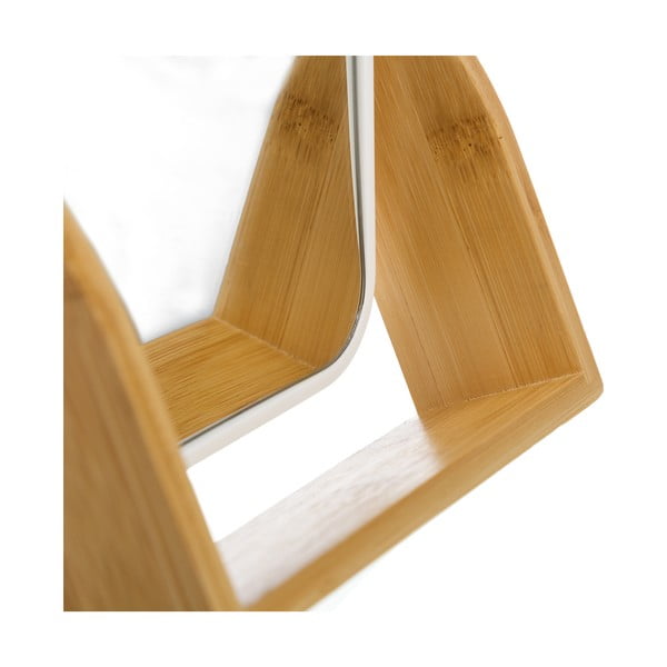 Козметично огледало бамбуково 16x19,5 cm – Casa Selección-image-1