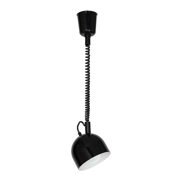 Черна лампа за таван Mini Black Uno - Glimte